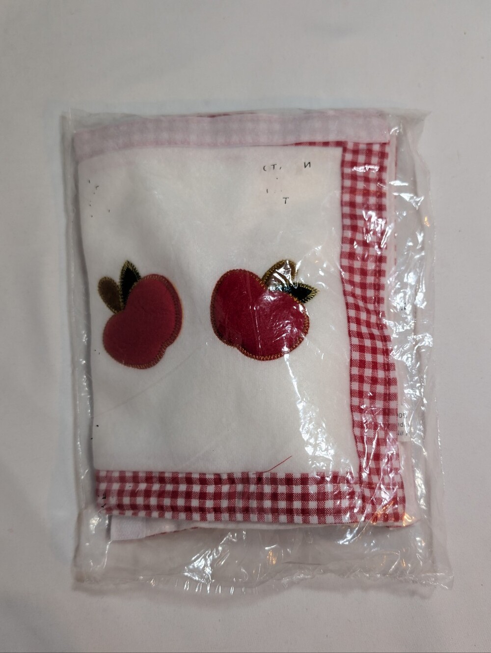 Apple Cottagecore Prariecore Kitchen Appliance Oven Handle Cover White Red Cute